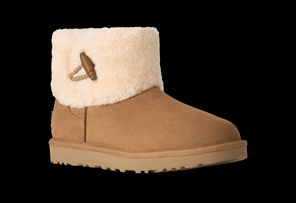 UGG® Classic Mini Posy Toggle Boot 'Chestnut' 1184010-CHE