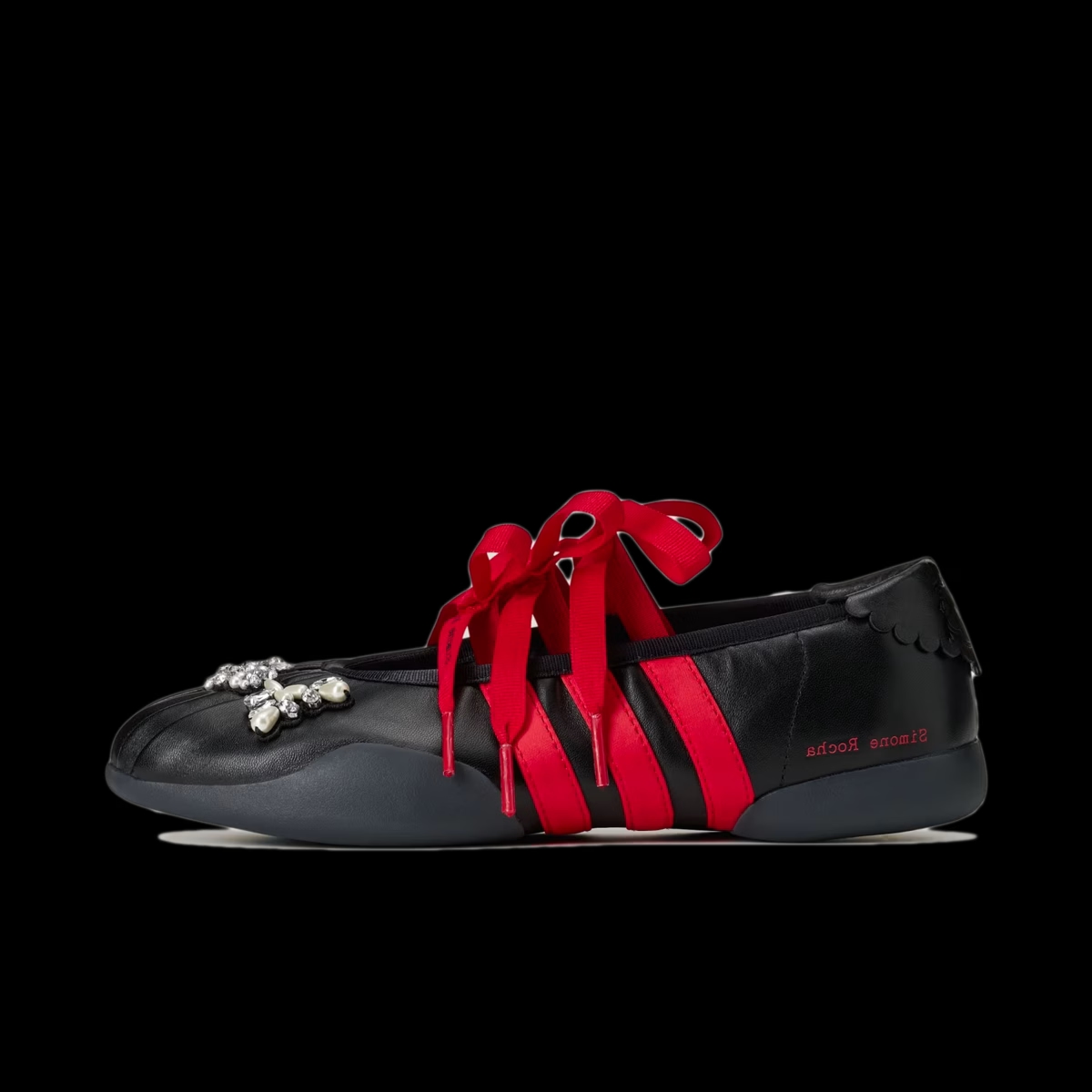 Simone Rocha x adidas Taekwondo Ballerina 'Black' KJ5248