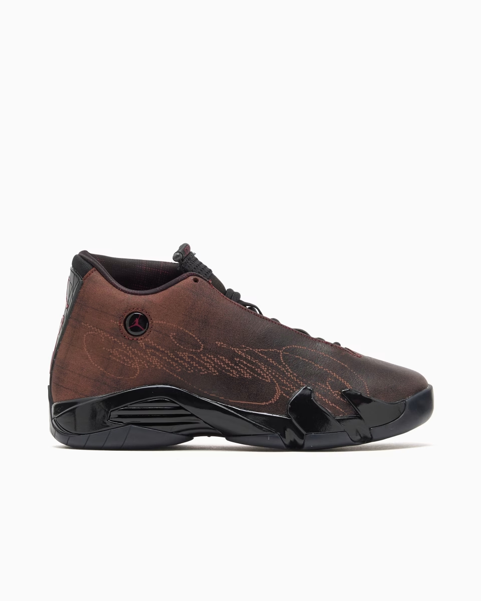Mowalola x Air Jordan 14 Retro SP 'Bordeaux' IQ5708-001