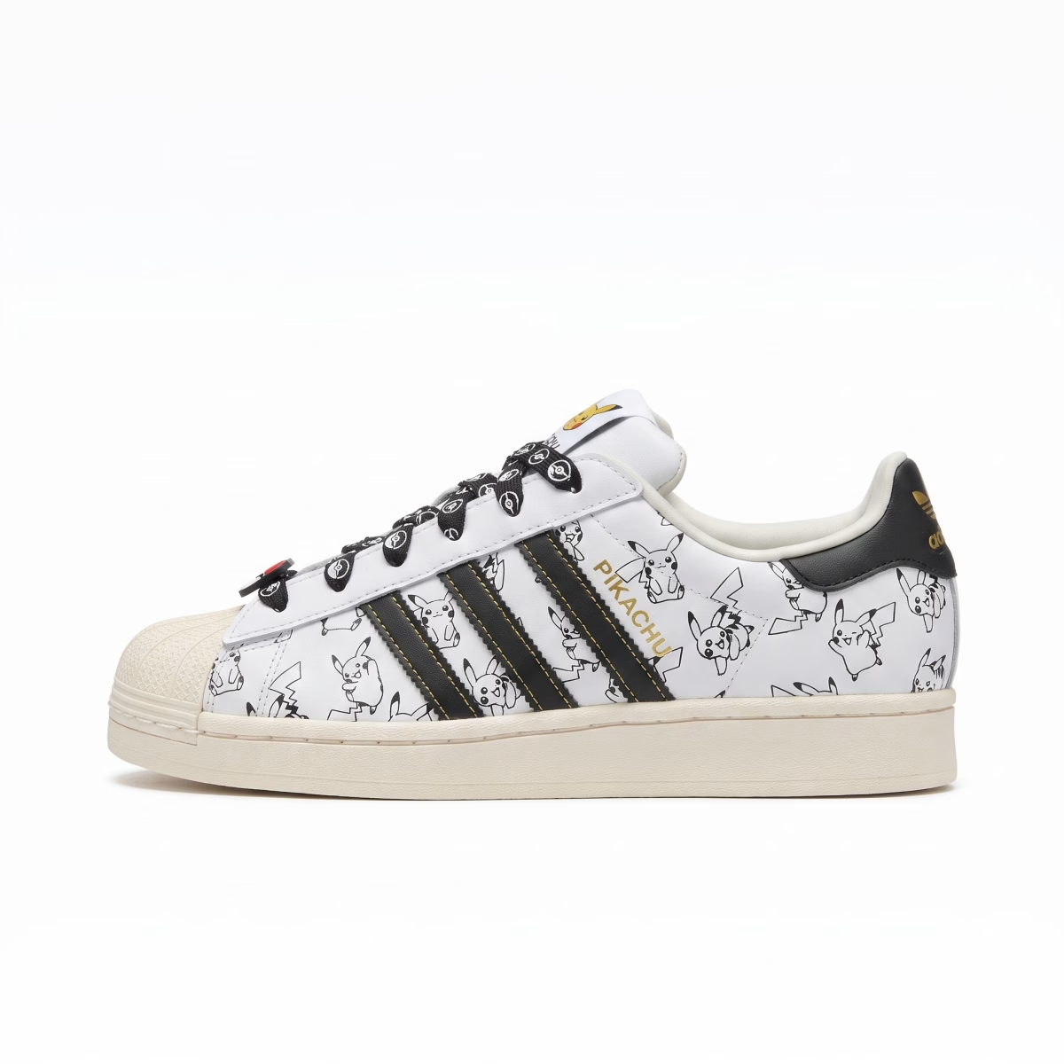 Pokémon x adidas Superstar II 'Pikachu White' KI2857