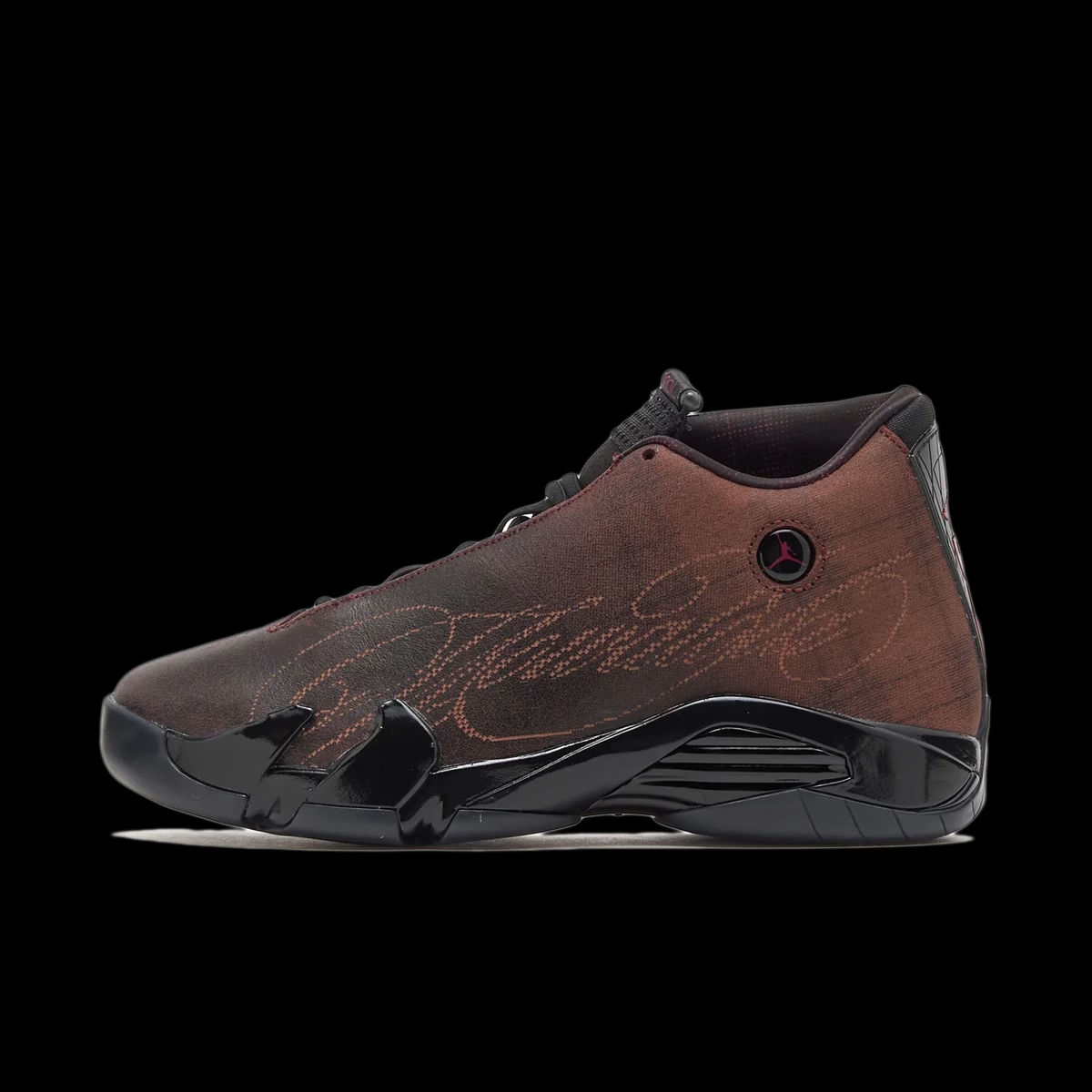 Mowalola x Air Jordan 14 Retro SP 'Bordeaux' IQ5708-001