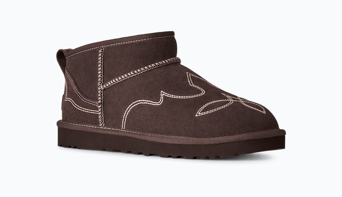 UGG® Classic Ultra Mini Western Boot 'Burnt Cedar' 1182290-BCDR