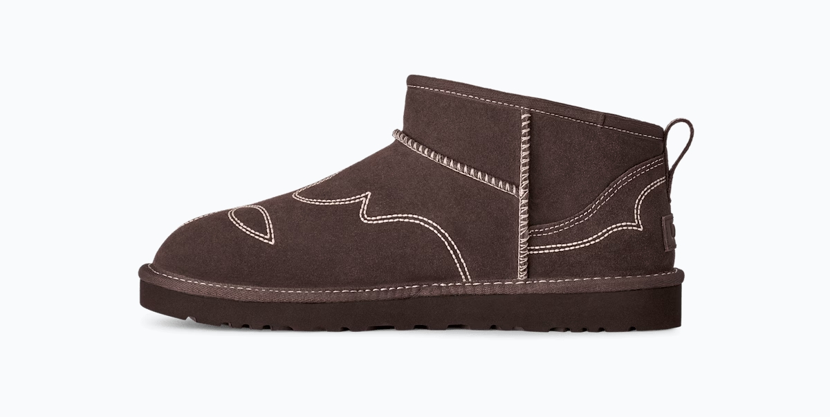 UGG® Classic Ultra Mini Western Boot 'Burnt Cedar' 1182290-BCDR