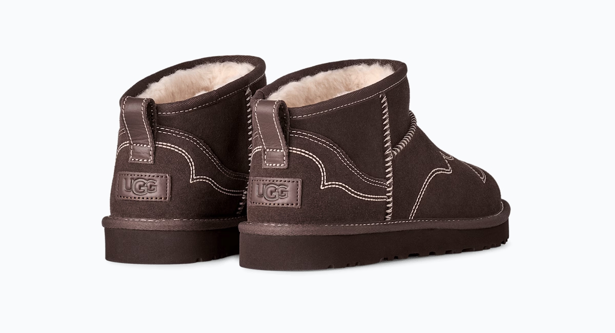 UGG® Classic Ultra Mini Western Boot 'Burnt Cedar' 1182290-BCDR