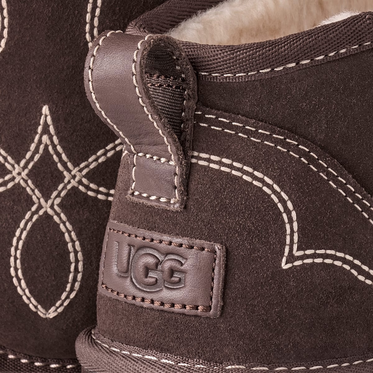 UGG® Classic Ultra Mini Western Boot 'Burnt Cedar' 1182290-BCDR