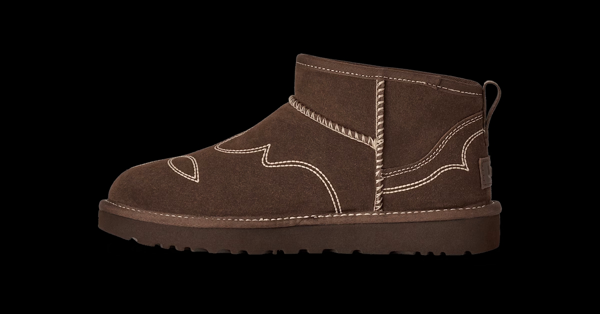 UGG® Classic Ultra Mini Western Boot 'Burnt Cedar' 1180628-BCDR