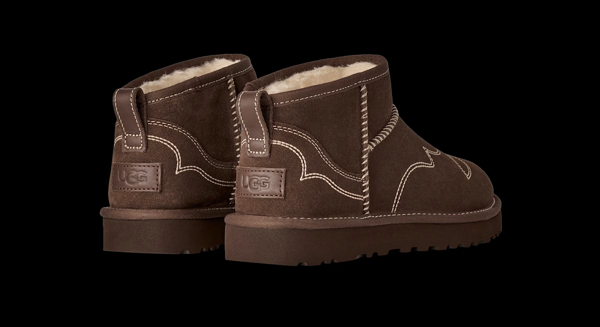 UGG® Classic Ultra Mini Western Boot 'Burnt Cedar' 1180628-BCDR