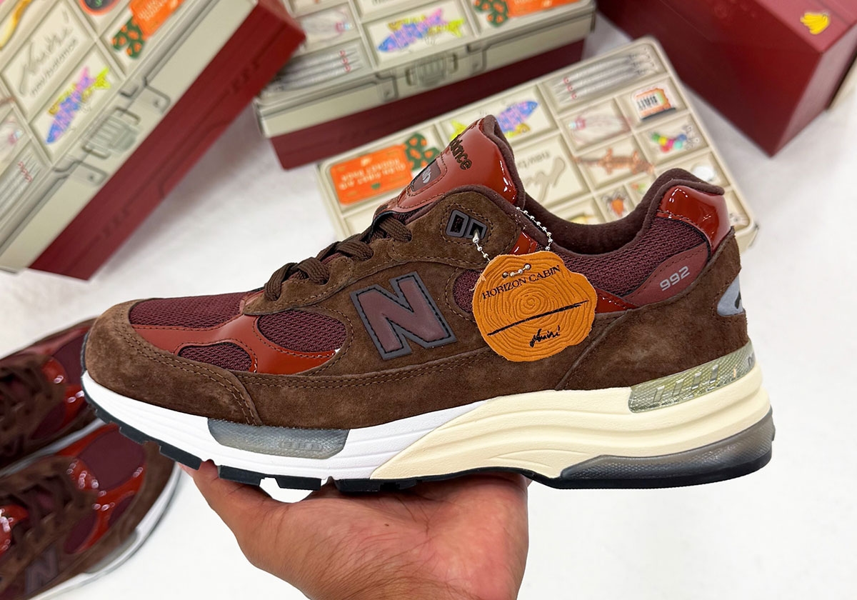Amine x New Balance 992 Outdoor School komt eraan