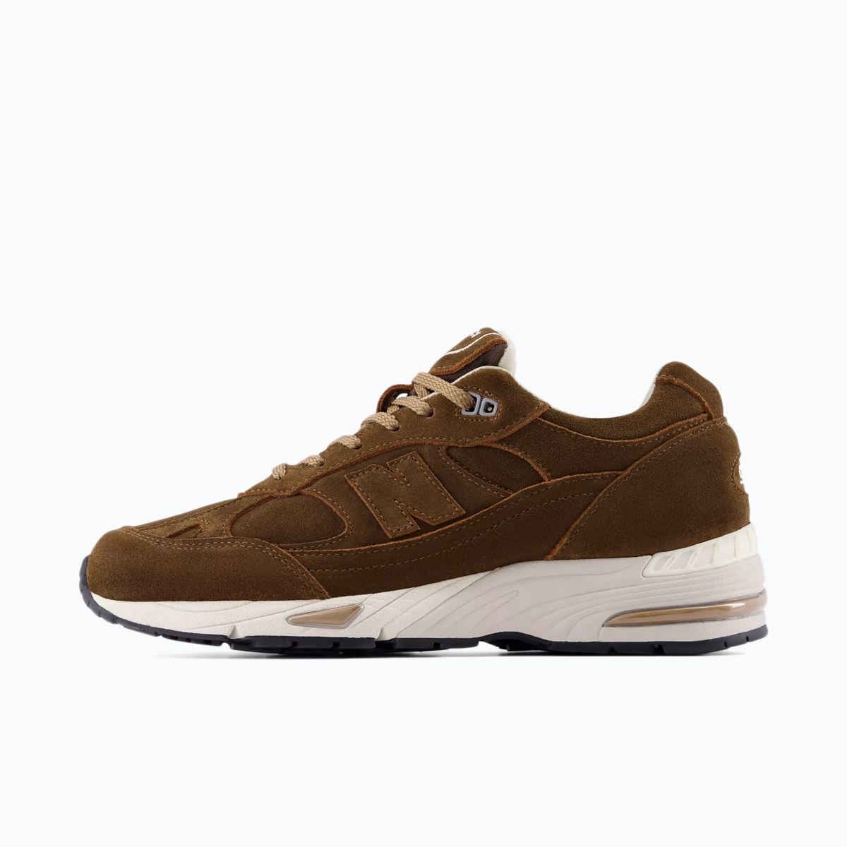 New Balance 991V1 Luxe Suede Made in UK 'Cocoa' M991BR1