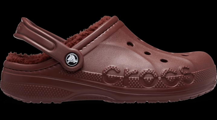 Crocs Baya Lined Clogs 'Dark Clay' 205969-2FL