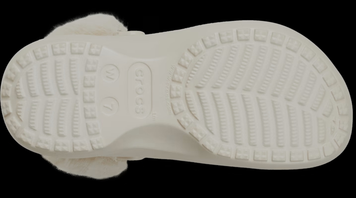 Crocs Classic Platform Fuzz Lined Clogs 'Frappé' 212854-2MC