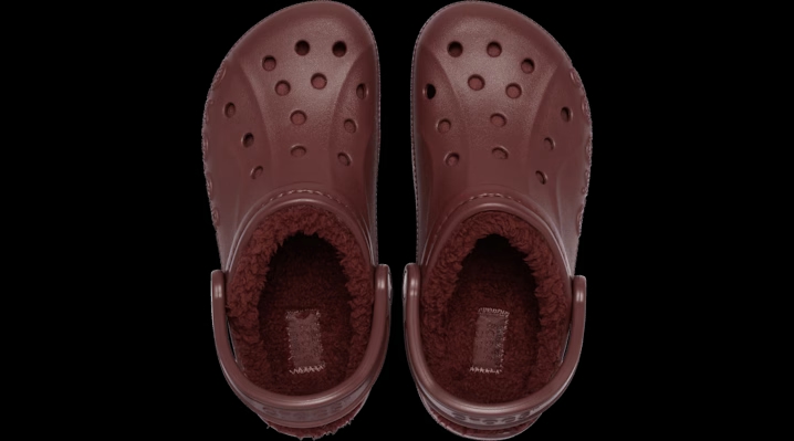 Crocs Baya Lined Clogs 'Dark Clay' 205969-2FL