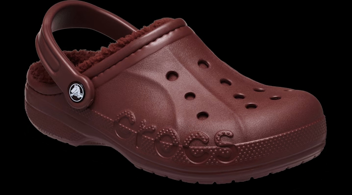 Crocs Baya Lined Clogs 'Dark Clay' 205969-2FL