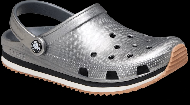 Crocs Crocband™ Metallic Runner Clogs 'Carbon' 214107-0YK