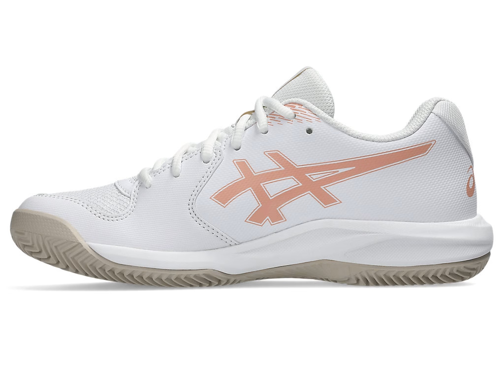 ASICS GEL-DEDICATE 9 CLAY 'White/Cantaloupe' 1042A314-100