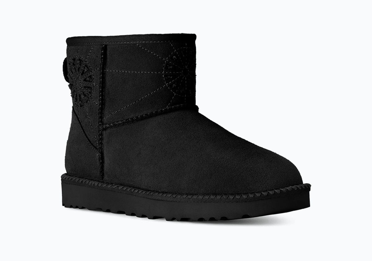 UGG® Classic Mini Holiday Sun Boot 'Black' 1183950-BLK