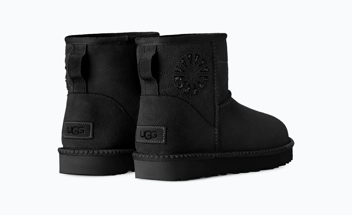 UGG® Classic Mini Holiday Sun Boot 'Black' 1183950-BLK