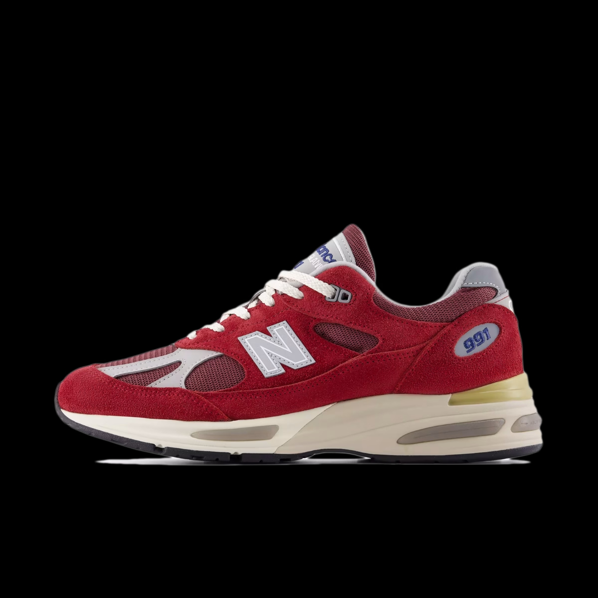 New Balance 991v2 Made in UK 'Karanda Red' - Vintage Sports Pack U991RS2