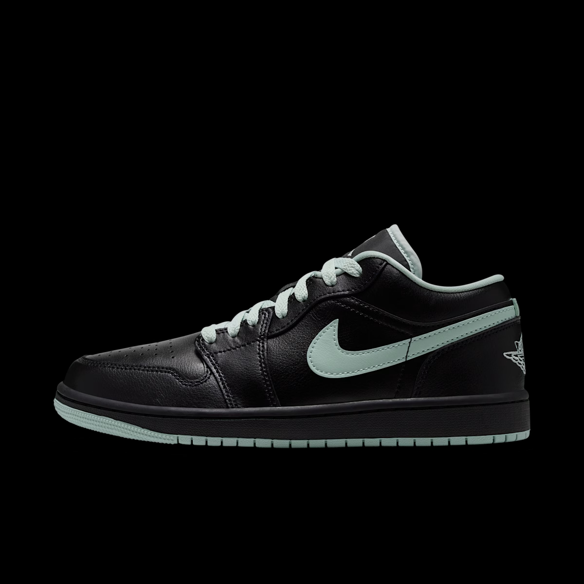 Air Jordan 1 Low 'Black & Pistachio Frost' DC0774-008