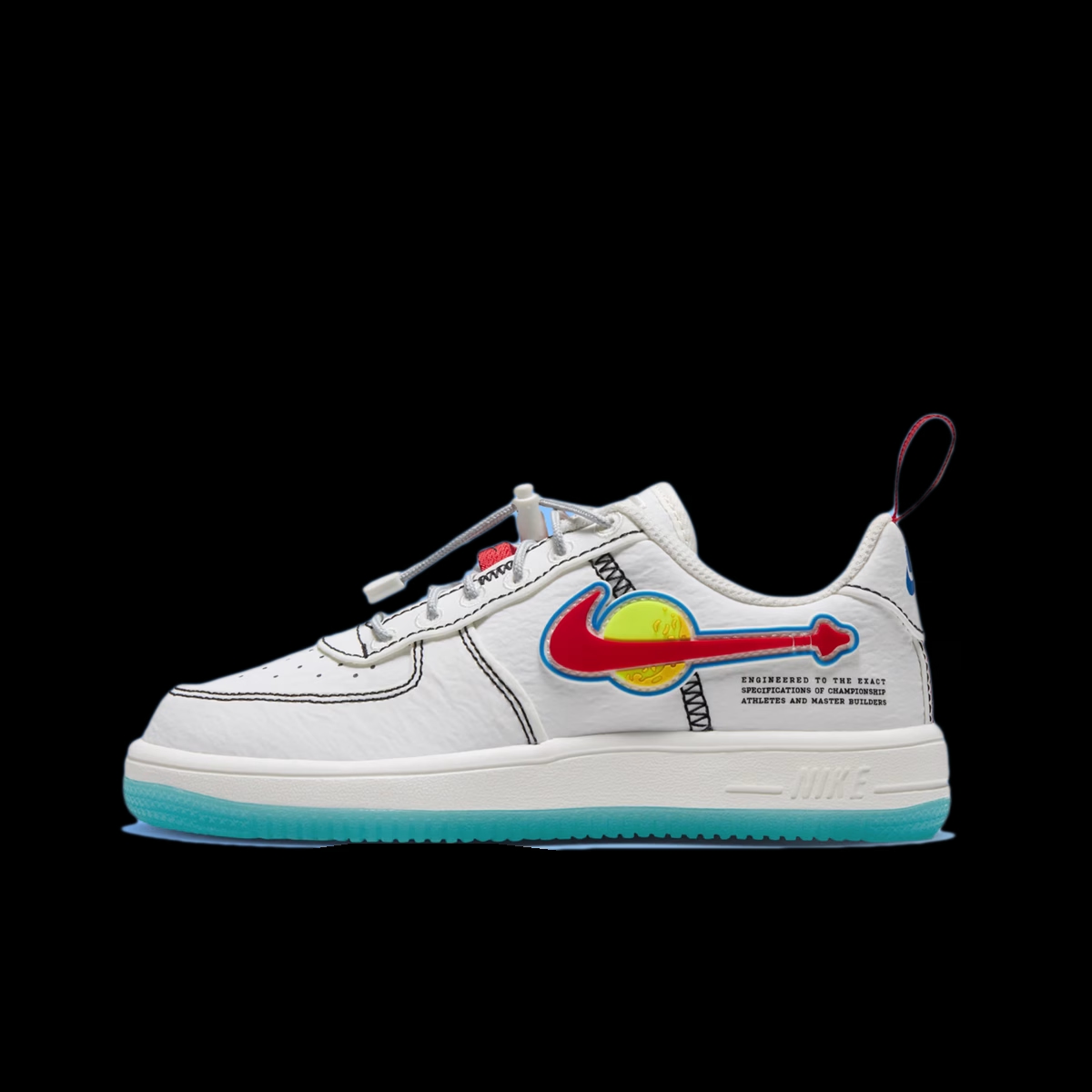 LEGO® x Nike Air Force 1 Low GS 'White' - Galaxy Collection IQ8237-133