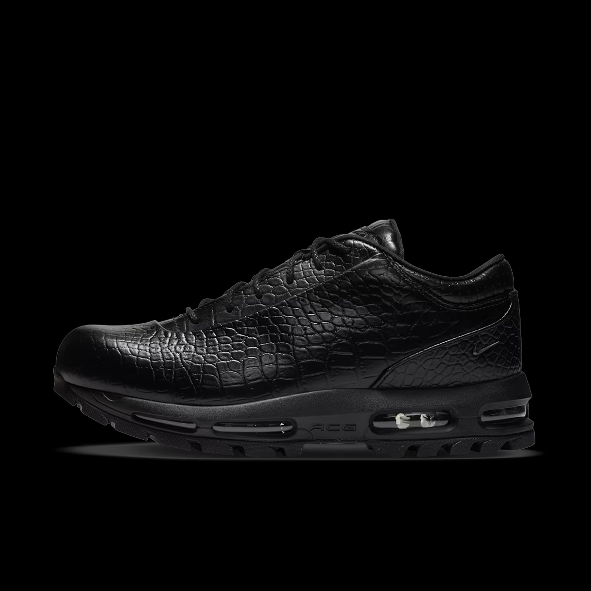 Nike Air Max Goadome Low Croc 'Black' IV4517-001