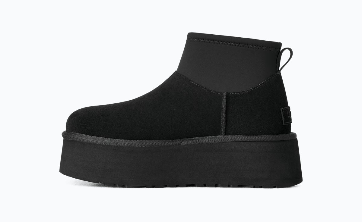 UGG® Classic Mini Dipper Legwarmer Boot 'Black' 1178990-BLK