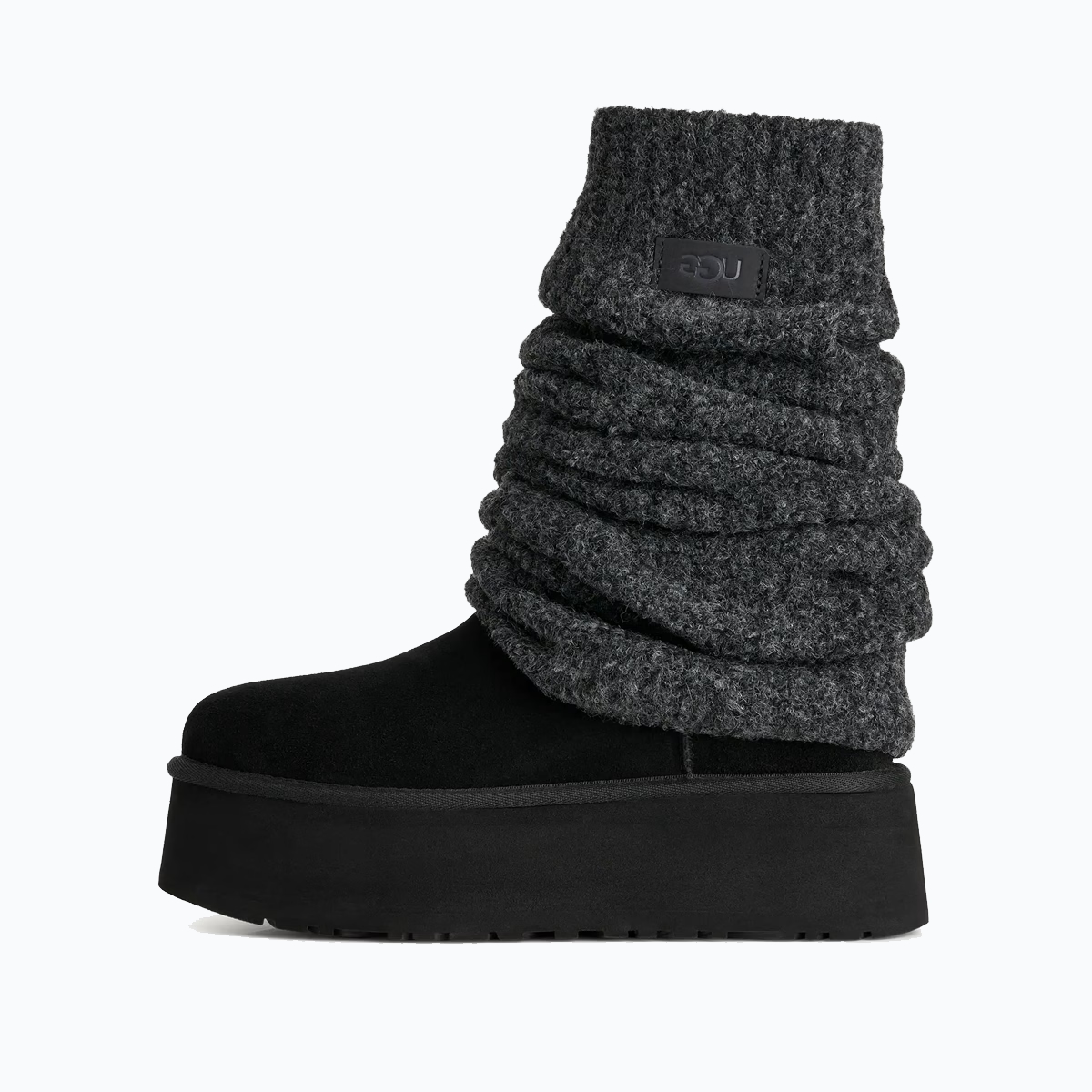 UGG® Classic Mini Dipper Legwarmer Boot 'Black' 1178990-BLK