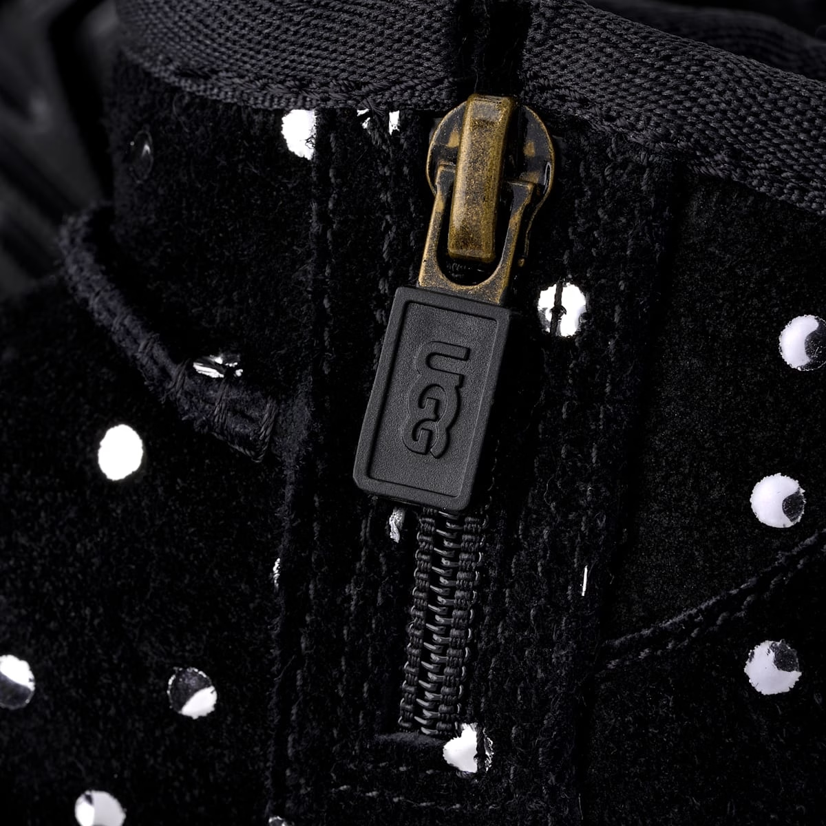 UGG® Classic Ultra Mini Shiny Dots Boot 'Black' 1180422T-BLK