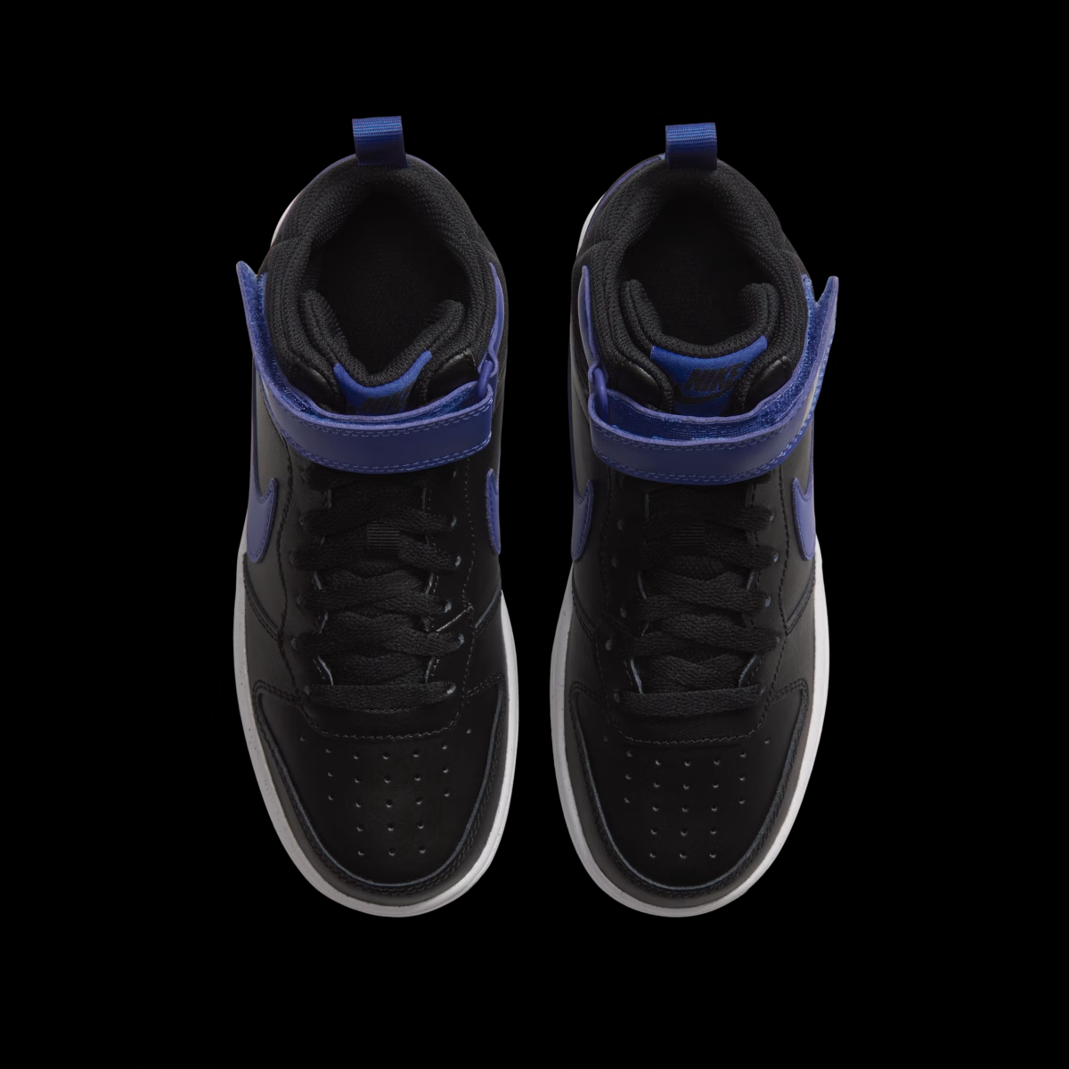 Nike Court Borough Mid 2 'Black' CD7782-019
