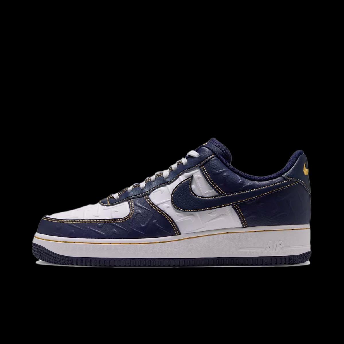 Nike Air Force 1 '07 'Yellow Ochre & Midnight Navy' IX7257-133