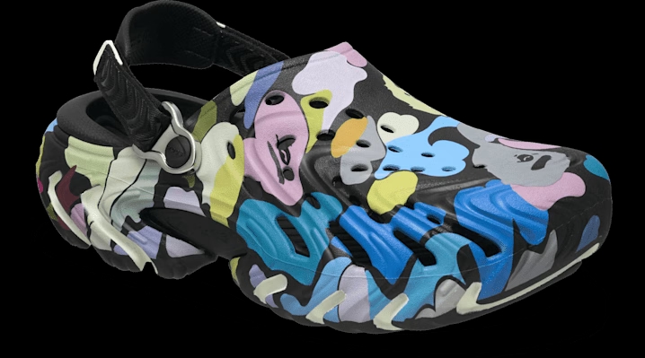 Crocs BAPE® x Echo II Clogs 'Black' 212493-001