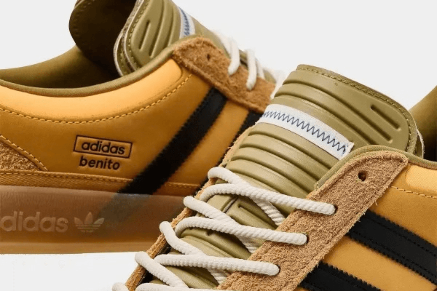 The Bad Bunny x adidas Gazelle Indoor 'Solar Gold' drops this autumn