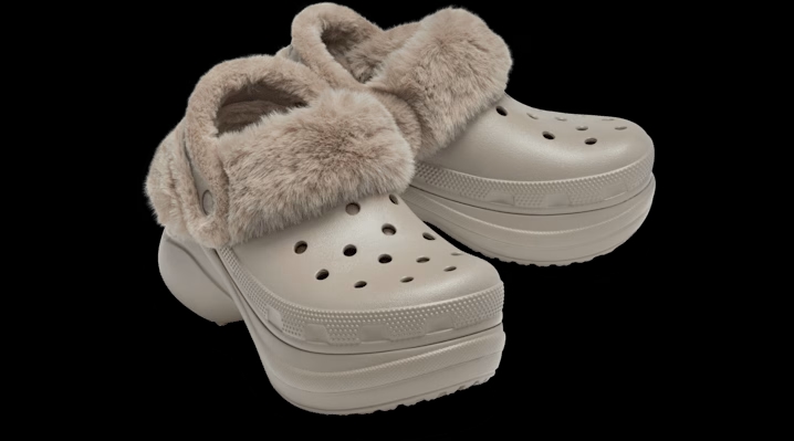 Crocs Bae Lined Clogs 'Mushroom' 211753-195