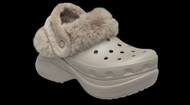 Crocs Bae Lined Clogs 'Mushroom' 211753-195