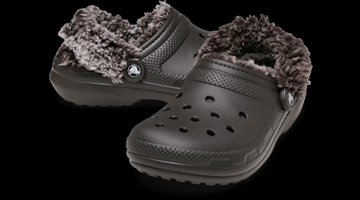 Crocs Classic Fleece Lined Clogs 'Dark Cocoa' 211396-2ME