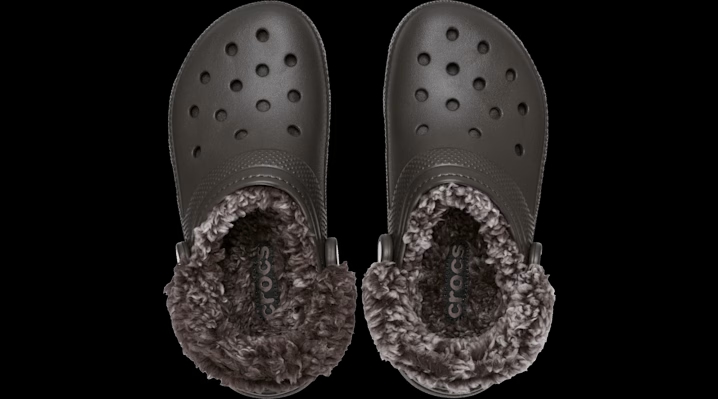 Crocs Classic Fleece Lined Clogs 'Dark Cocoa' 211396-2ME