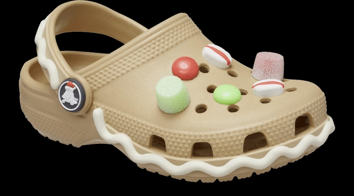 Crocs Toddlers Classic Gingerbread Clogs 'Beige' 214061-205