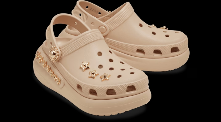 Crocs Crush Metal Minis Clogs 'Blush' 214008-684