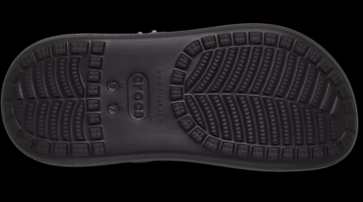 Crocs Crush Metal Minis Clogs 'Black' 214008-001