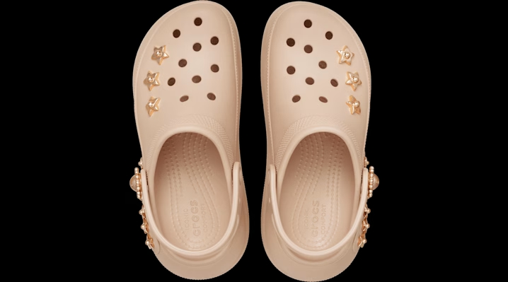 Crocs Crush Metal Minis Clogs 'Blush' 214008-684