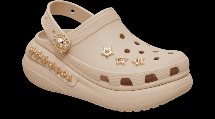 Crocs Crush Metal Minis Clogs 'Blush' 214008-684