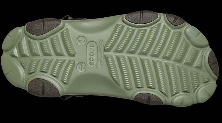 Crocs All-Terrain Lined Clogs 'Cargo' 207936-3BX
