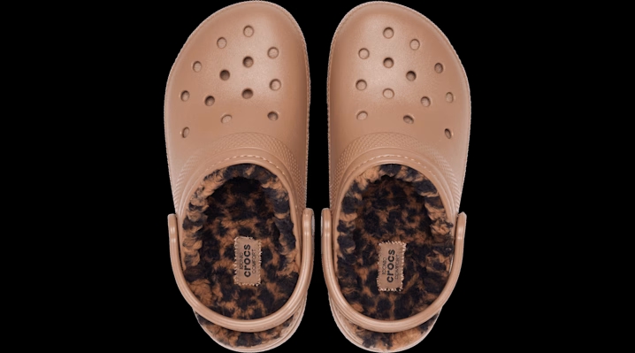 Crocs Classic Lined Animal Clogs 'Sepia' 215015-2EY