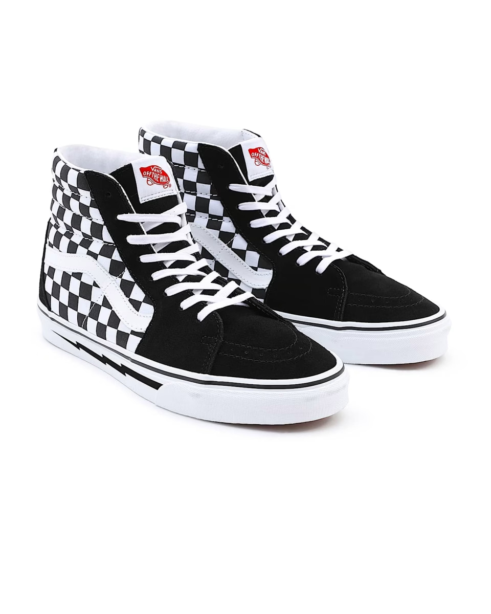 Vans Gepersonaliseerde Lightning Bolt Sk8-Hi VN0A3CST886