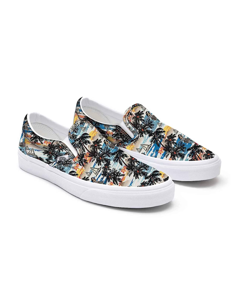 Vans Gepersonaliseerde Aloha Slip-On VN0A3VC0121