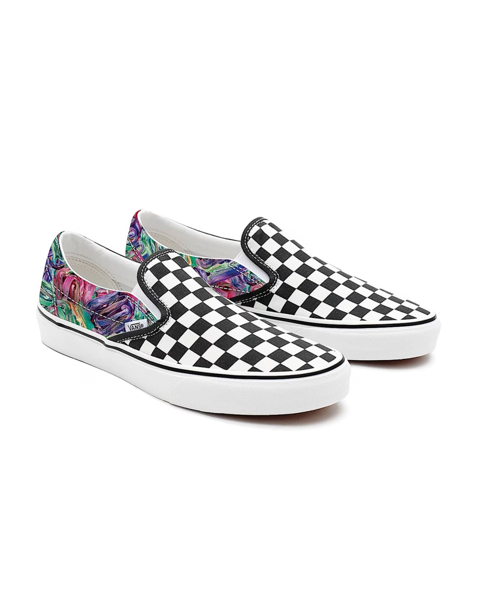 Vans Gepersonaliseerde Brush Strokes Slip-On VN0A3CST895