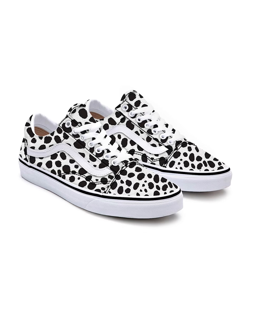 Vans Gepersonaliseerde Dalmatian Old Skool VN0A3CS0066
