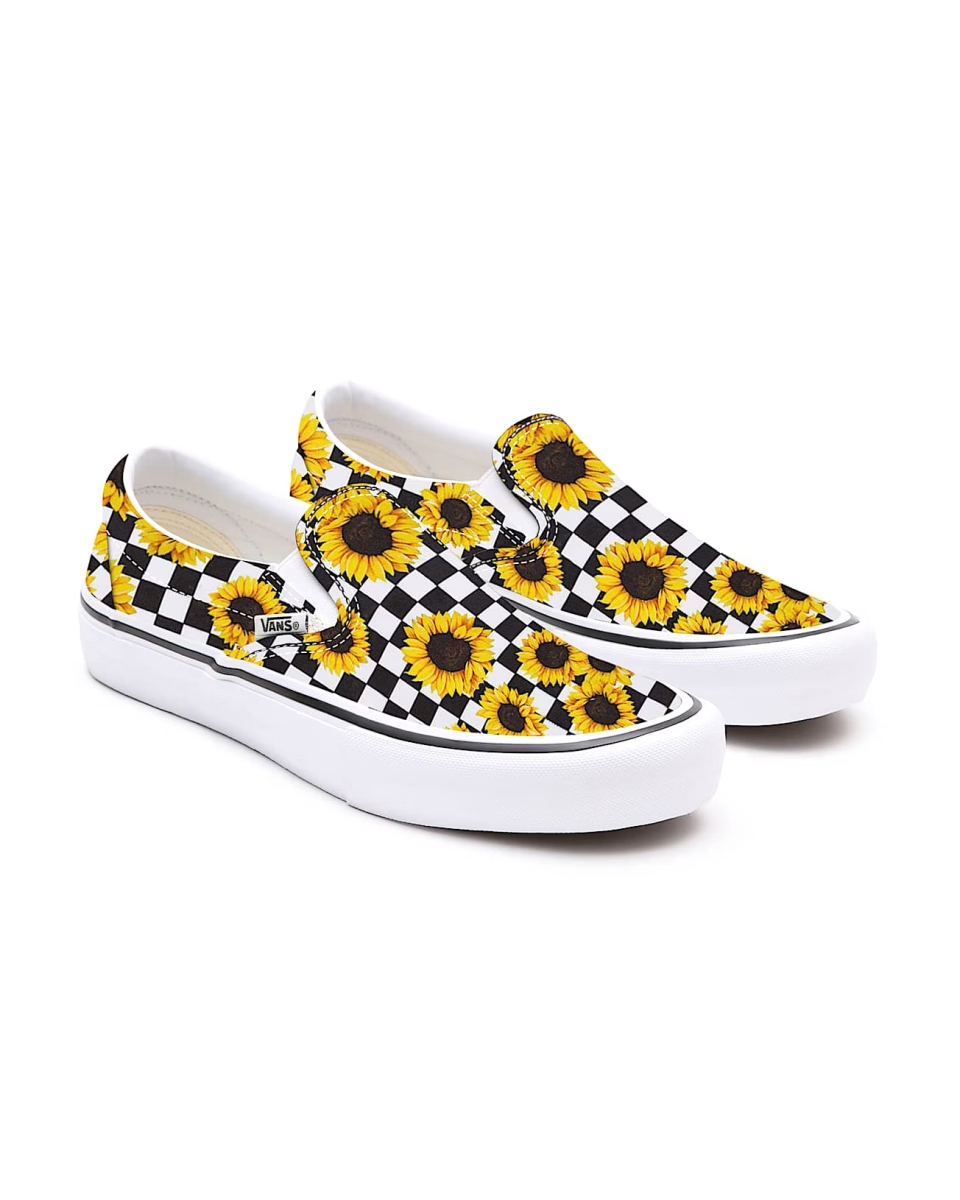 Vans Gepersonaliseerde Sunflower Slip-On VN0A3VC0282