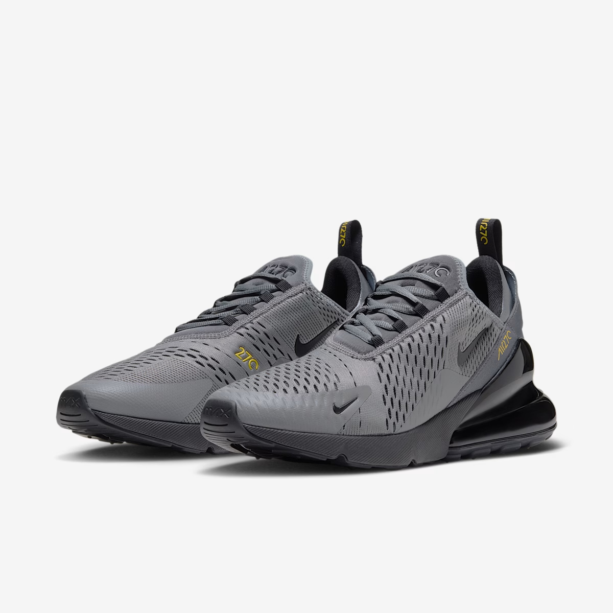 Nike Air Max 270 'Smoke Grey Chrome Yellow' AH8050-037