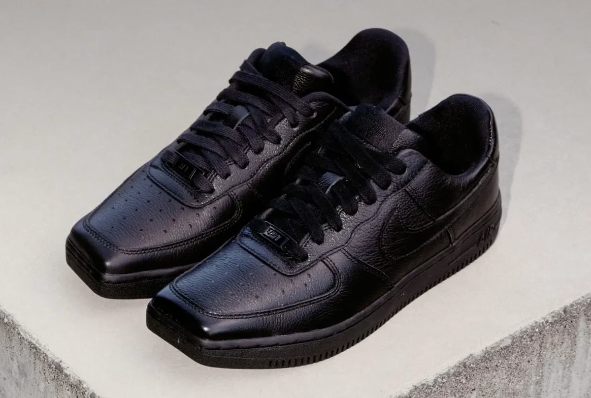 Nike Air Force 1 'SquAir Toe Black' JF7766-001